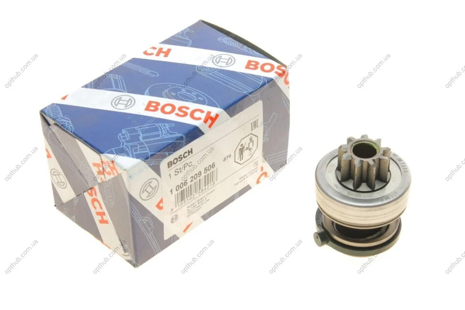 Бендікс стартера Audi A4/A5/VW Passat B5 1.9TDI 84- UA63 BOSCH 1 006 209 506 (фото 1)