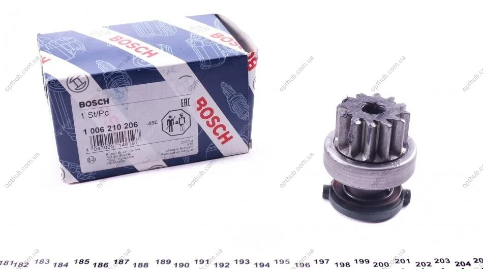 Бендікс стартеру BOSCH 1006210206 (фото 1)