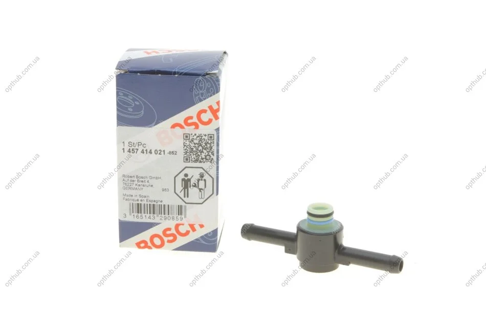 Клапан фільтра паливного (перехідник) VW LT 2.5/2.8TDI 96-06 (opt-om) BOSCH 1 457 414 021 (фото 1)