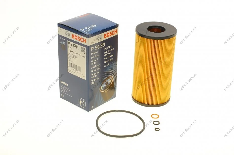Фільтр масляний двигуна BMW; LAND ROVER; OPEL (вир-во Bosch) BOSCH 1457429139 (фото 1)
