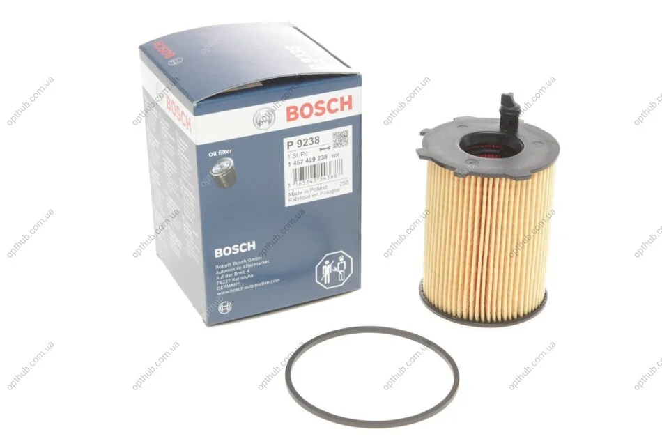 Фільтр масляний Fiat Scudo/Citroen Berlingo 1.6JTD/HDI 07- UA63 BOSCH 1 457 429 238 (фото 1)