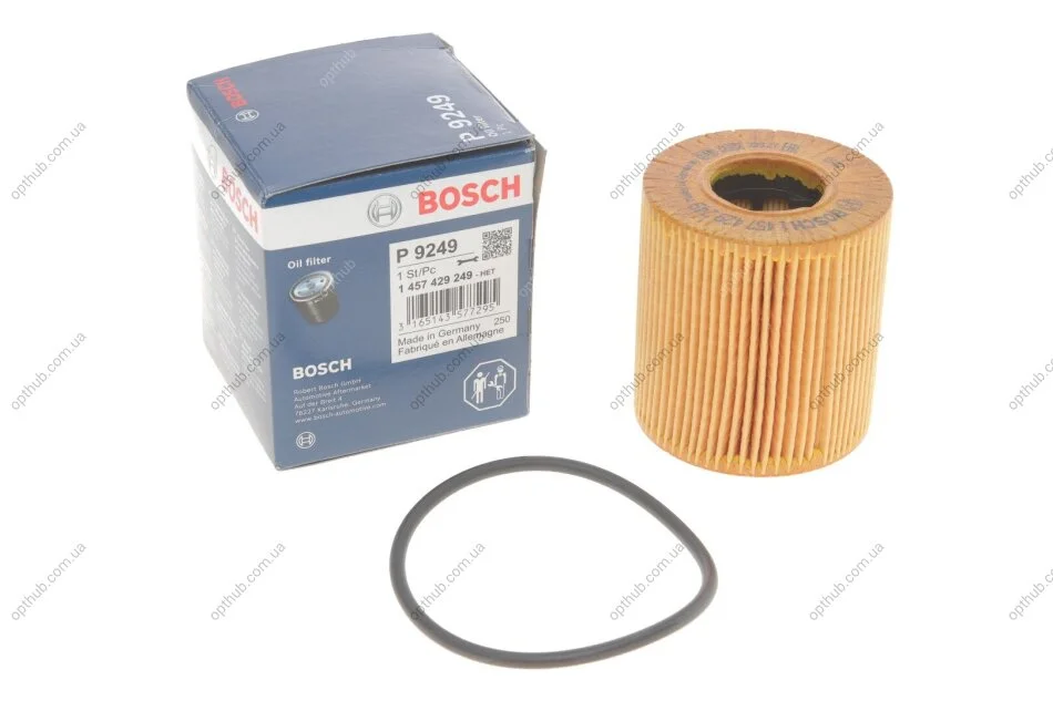 Фільтр масляний Ford Transit/Citroen Jumper 2.2HDI/2.4TDCi 06-/Peugeot 2.0HDI 03- UA63 BOSCH 1 457 429 249 (фото 1)