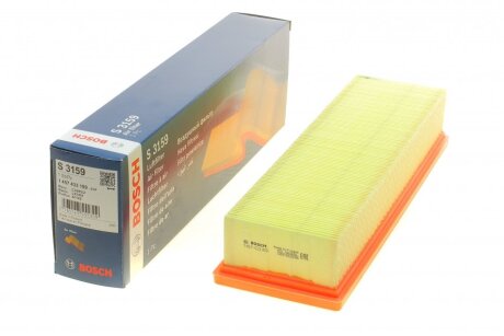 Фільтр повітряний Peugeot Partner 1.6 16V 01-08 UA63 BOSCH 1 457 433 159