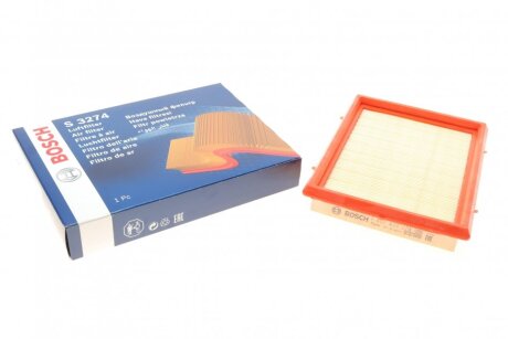Фільтр повітряний Honda Civic VI 1.4/1.6i 95-01/Nissan X-Trail 2.5 07-14/Primera 1.6i 98-02 UA63 BOSCH 1 457 433 274