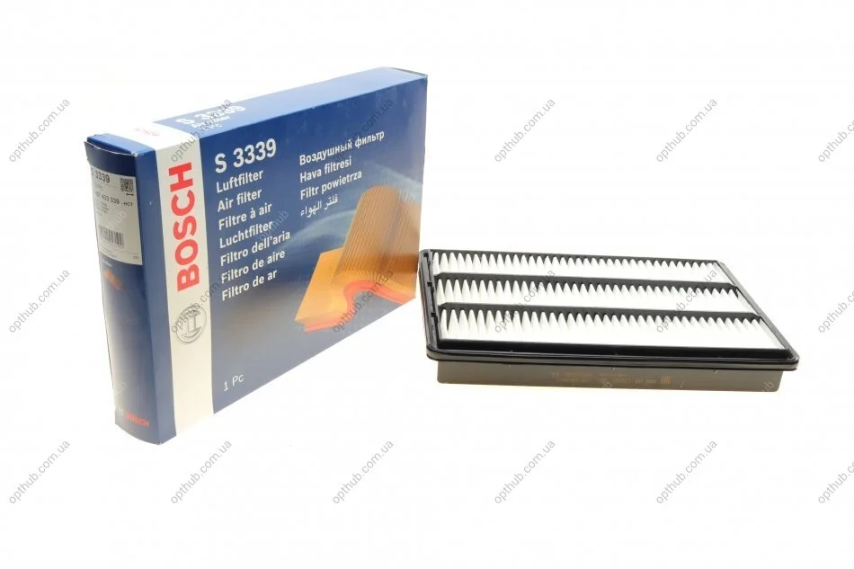 Фільтр повітряний MITSUBISHI (вир-во Bosch) BOSCH 1 457 433 339 (фото 1)