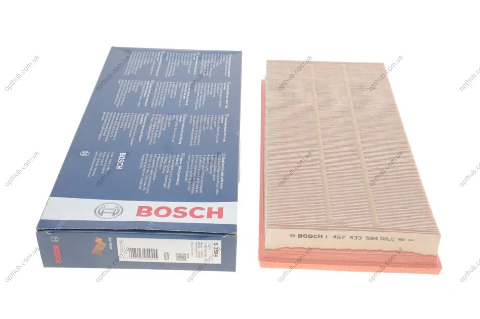 Фільтр повітряний MB A-KLASSE 160-200 CDI 04-12 (вир-во) BOSCH 1 457 433 594 (фото 1)