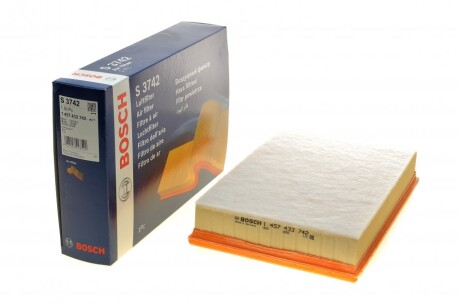 Фільтр повітряний VW Sharan 95-10 (з поролоном) UA63 BOSCH 1 457 433 742