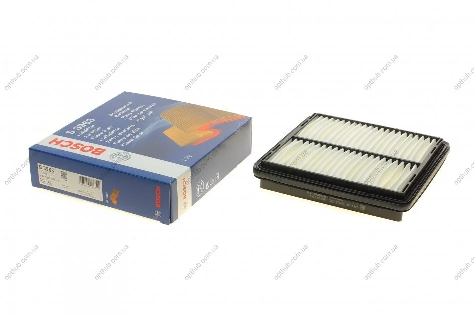 Фільтр повітряний DAEWOO LANOS 97- (вир-во) BOSCH 1 457 433 963 (фото 1)
