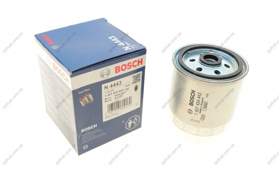 Фільтр паливний Hyundai Accent/Kia Rio 1.5 CRDI 02-06 UA63 BOSCH 1 457 434 443 (фото 1)