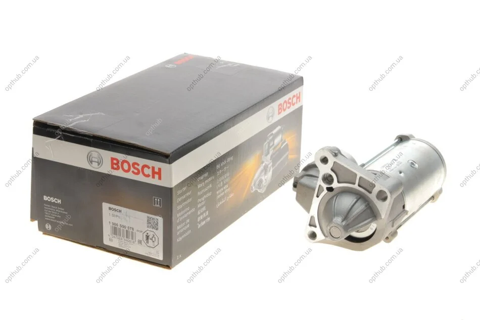 Стартер Renault Master II/Megane II/Scenic II 1.9dCi (1.8kw) UA63 BOSCH 1 986 S00 578 (фото 1)