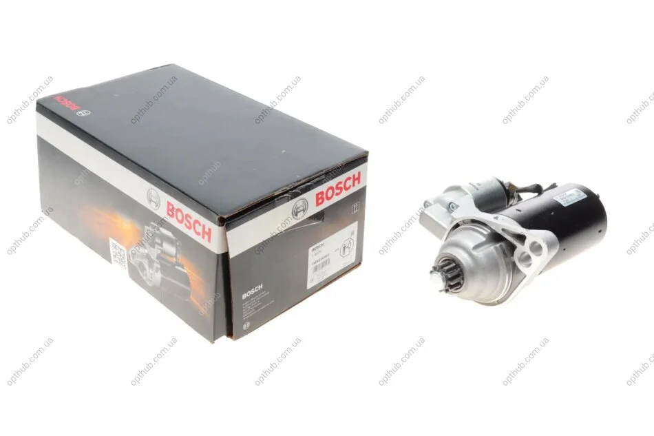 Стартер VW Caddy 09-/Golf 1.6-2.0 D 09-16/Skoda Octavia 09-13 (12V/1.7 kw) UA63 BOSCH 1 986 S00 802 (фото 1)