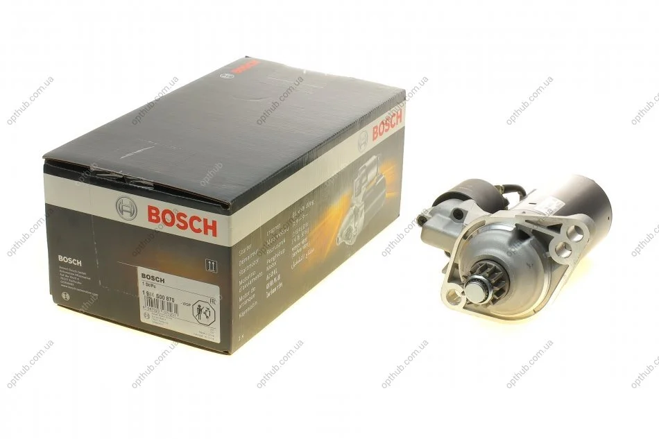 Стартер VW Caddy III/IV/T5/T6 1.6/2.0 TDI 09- (12V/2.2 kw) (z=13) UA63 BOSCH 1 986 S00 870 (фото 1)