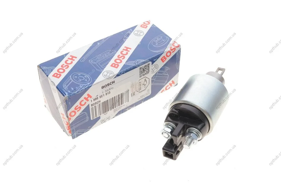 Реле стартера втягуюче (12V) BMW 5 (F10)/X5 (E70)/X6 (E71/E72) 06-13 (opt-om) BOSCH 1 986 SE1 913 (фото 1)