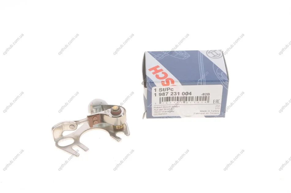 Контакт трамблера Honda Accord 1.6 78-81/Mitsubishi Colt/Galant/Lancer/Pajero 1.2-2.0 77-90 UA63 BOSCH 1 987 231 004 (фото 1)