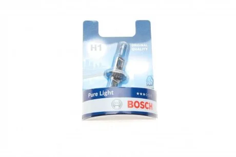 Автолампа H1 12V 55W P14.5s Pure Light (opt-om) BOSCH 1 987 301 005