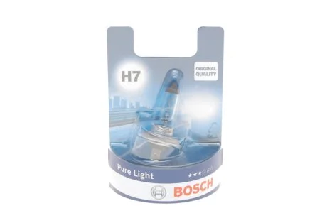 Автолампа H7 12V 55W PX26d Pure Light (opt-om) BOSCH 1 987 301 012