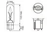 Лампа панелі приладів (упаковка-блістер 2шт) PBT5 12В 1,2Вт Pure Light BOSCH 1 987 301 024 (фото 6)