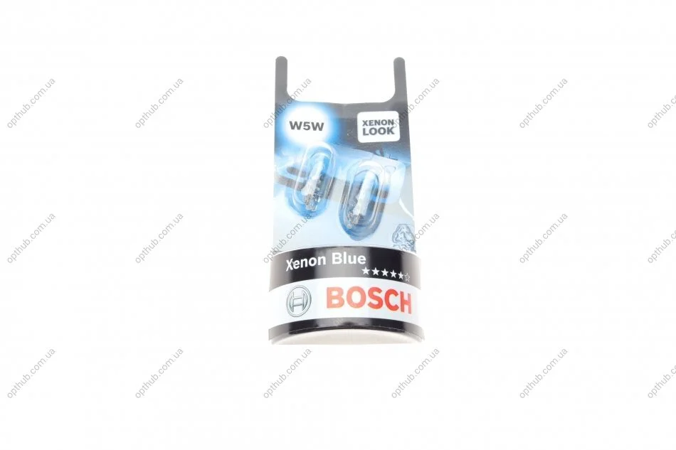 Лампа розжарювання W5W 12V 5W Xenon Blue (вир-во Bosch) BOSCH 1 987 301 033 (фото 1)