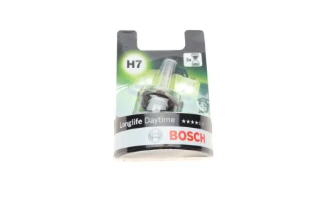 Автолампа H7 12V 55W PX26d Longlife Daytime UA63 BOSCH 1 987 301 057