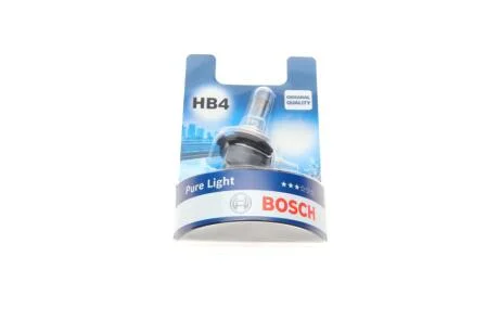 Автолампа HB4 12V 51W P22d Pure Light UA63 BOSCH 1 987 301 063