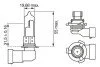 Лампа (упаковка-блістер 1шт) HB3 12В 60Вт P20D Gigalight Plus 120% BOSCH 1 987 301 131 (фото 5)