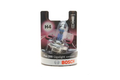 Лампа 12V 60/55W H4 Plus 200 Gigalight (произ-во) C.I.U BOSCH 1 987 301 144