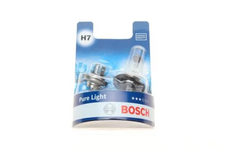 Автолампа H7 12V 55W PX26d Pure Light UA63 BOSCH 1 987 301 411