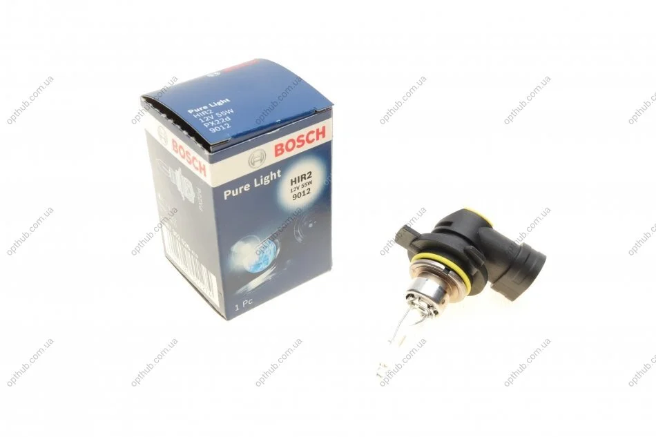 Лампа розжарювання HIR2 12V 55W PX22D (вир-во Bosch) BOSCH 1 987 302 026 (фото 1)