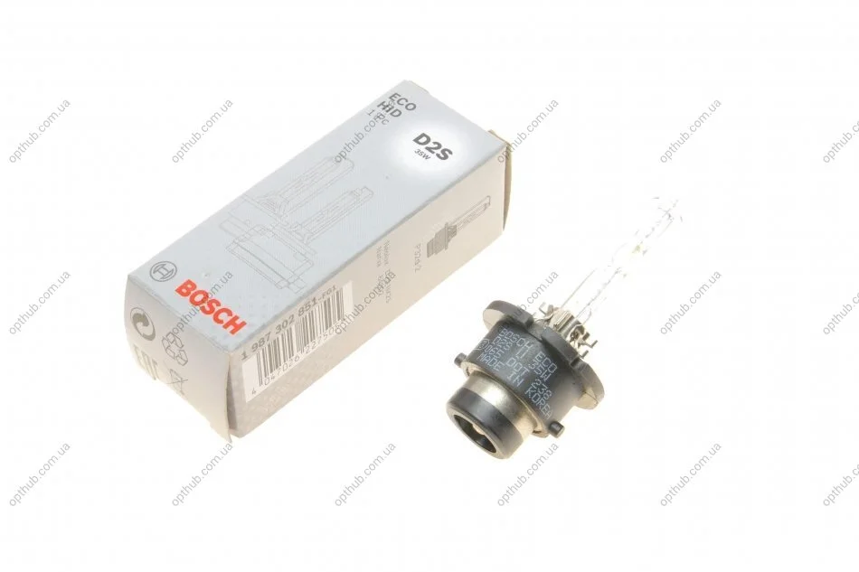 ЛАМПА D2S 35W P32D-2 ECO HID (КАРТОН 1 ШТ) (вир-во) BOSCH 1 987 302 851 (фото 1)