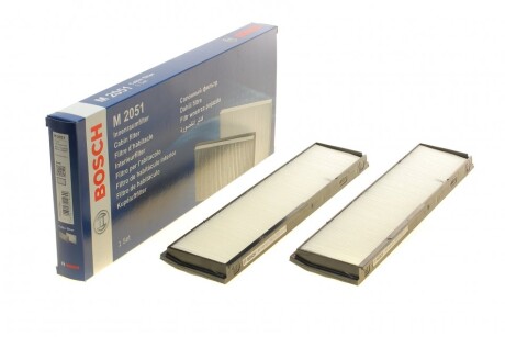 Фільтр салону MB E-class (W124) (к-кт 2 шт.) UA63 BOSCH 1 987 432 051