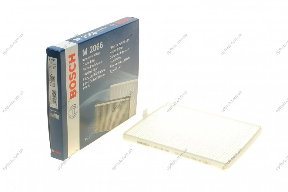 Фільтр салону Opel Agila/ Suzuki Ignis/ Subaru Justy 00- UA63 BOSCH 1 987 432 066 (фото 1)