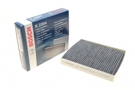 Фільтр салону Chevrolet Aveo (T300) 11-/ Opel Astra J 09- (вугільний) UA63 BOSCH 1 987 432 304