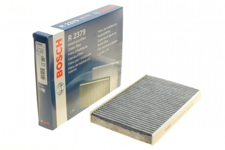 Фільтр салону Citroen C2/C3/C4/Peugeot 307/308 00- (вугільний) UA63 BOSCH 1 987 432 379