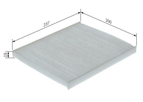 Фильтр салона BOSCH 1987435151