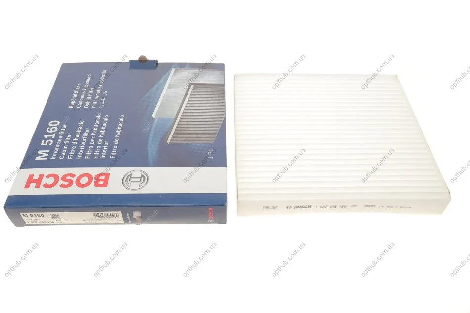 Фільтр салону Hyundai Sonata 2.0 CVVL 20- (opt-om) BOSCH 1 987 435 160 (фото 1)