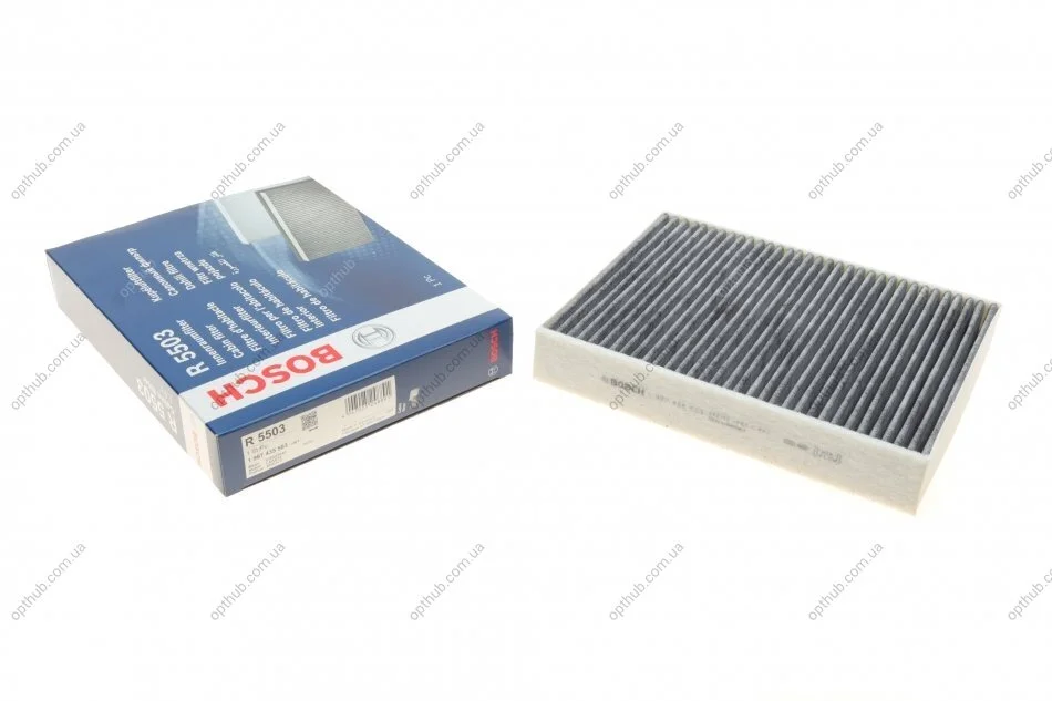 Фільтр салону BMW 3 (F30/F80) 1.6-4.0D 11- (вугільний) UA63 BOSCH 1 987 435 503 (фото 1)