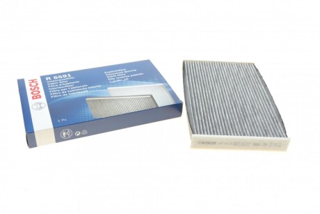 Фільтр салону Citroen C3 Aircross 1.2-1.6 17-(вугільний) UA63 BOSCH 1 987 435 591