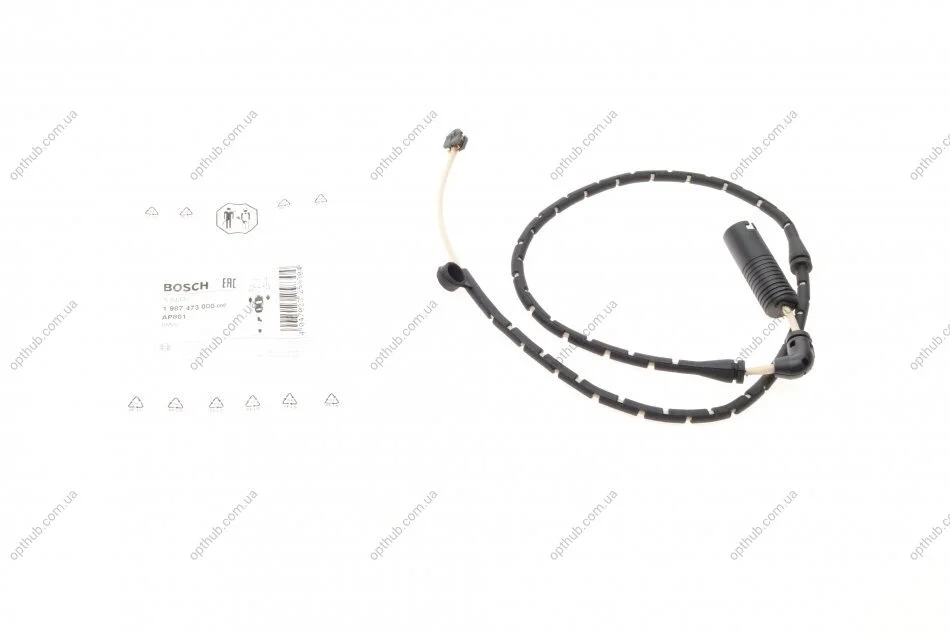 Датчик зносу гальмівних колодок (передніх) BMW X3 (E83) 03-08 (L=740mm) UA63 BOSCH 1 987 473 000 (фото 1)