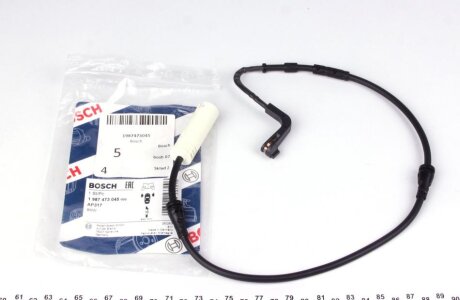 Датчик зносу гальмівних колодок (передніх) BMW 3 (E90) 04-11 UA63 BOSCH 1 987 473 045