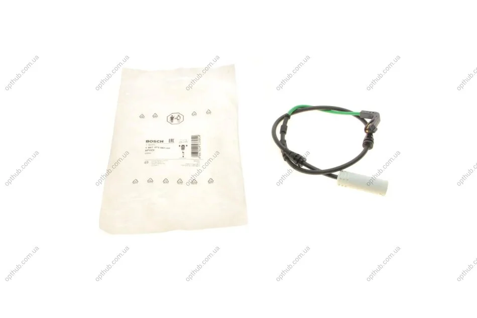 Датчик зносу гальмівних колодок (передніх) BMW 3 (E90/E92/E93) 07-13 (L=675mm) 1 987 473 051 (opt-om) BOSCH 1987473051 (фото 1)