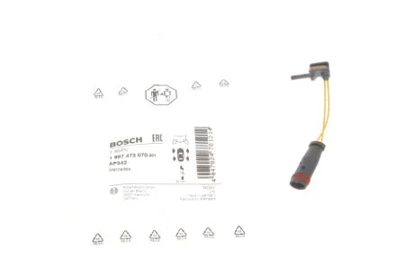 Датчик зносу гальмівних колодок (передніх) MB (W211/212/221/222/166) UA63 BOSCH 1 987 473 070