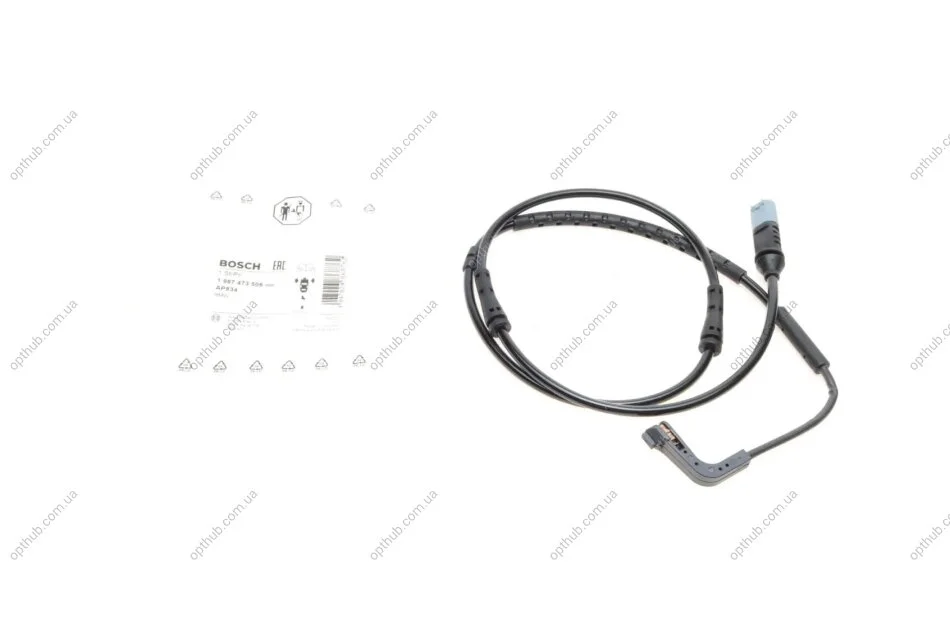 Датчик зносу гальмівних колодок (передніх) BMW 7 (F01-F04) 08-15 (L=1055mm) (opt-om) BOSCH 1 987 473 506 (фото 1)
