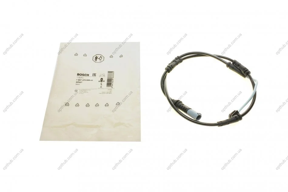 Датчик зносу гальмівних колодок (задніх) BMW 5 (F10)/6 (F12) 10- UA63 BOSCH 1 987 473 509 (фото 1)