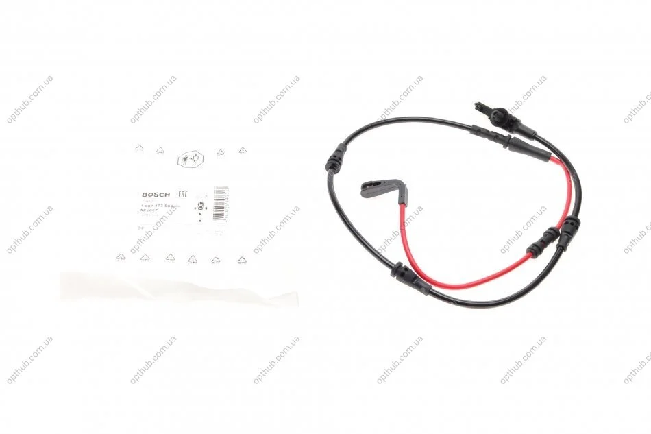 Датчик износа тормозных колодок (задних) Land Rover Range Rover IV 3.0-5.0 D 12- (opt-om) BOSCH 1 987 473 564 (фото 1)
