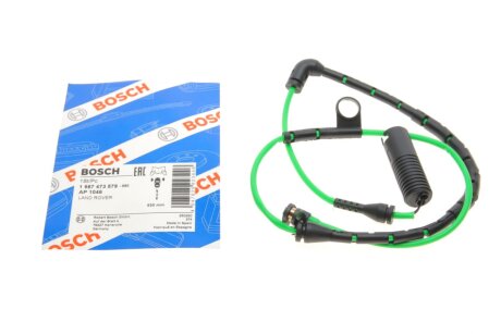 Датчик зносу гальмівних колодок (передніх) Land Rover Range Rover III 09-12 (L=830mm) (opt-om) BOSCH 1 987 473 579