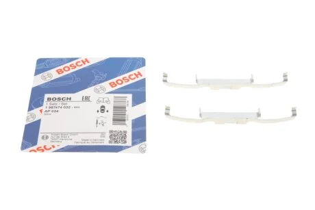 Монтажний к-кт гальмівних колодок BMW 320; 520; SAAB 9000 -ua BOSCH 1 987 474 032