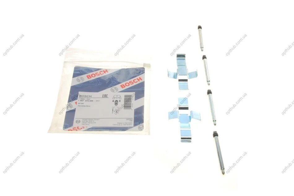 Монтажный к-кт тормозных колодок MB W123 BOSCH 1 987 474 055 (фото 1)