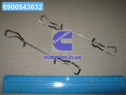 Комплект кріплення гальм. колодок 1 987 474 179 BOSCH 1987474179