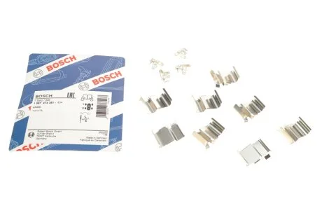 Планка супорта (заднього) прижимна (к-кт) Toyota Land Cruiser 09- (opt-om) BOSCH 1 987 474 351