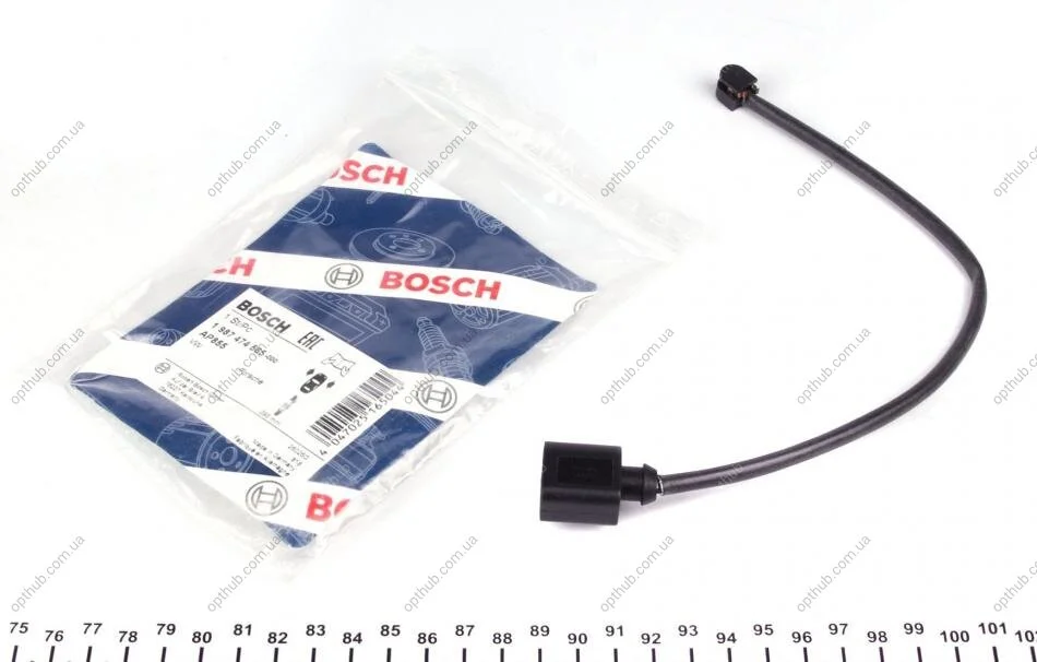 Датчик зносу гальмівних колодок (передніх) Porsche Cayenne/VW Touareg 10- 1 987 474 565 (opt-om) BOSCH 1 987 474 565 (фото 1)